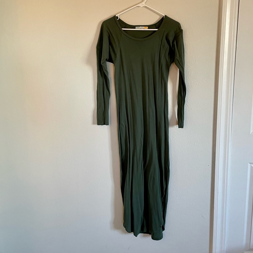 C&C California fitted long sleeve dress